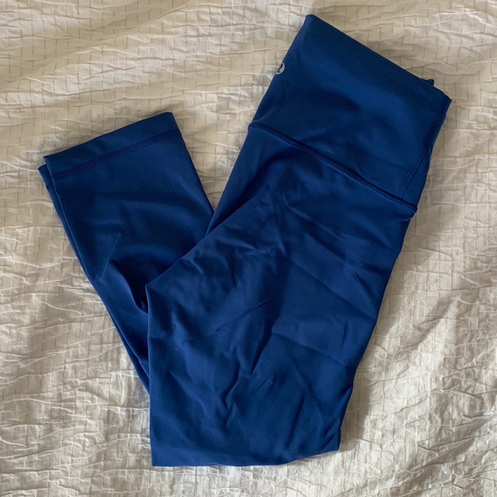 Lululemon Wunder Train High Rise Crop